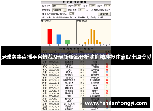 足球赛事直播平台推荐及最新赔率分析助你精准投注赢取丰厚奖励